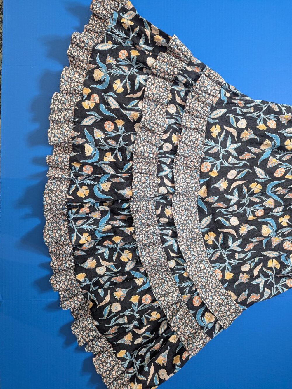 Universal Thread Floral Ruffle Maxi Dress Size S - Picture 7 of 16